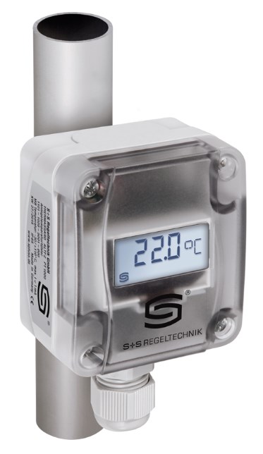 Датчик температуры накладной / измеритель­ный преобразо­ватель для труб S+S REGELTECHNIK THERMASGARD ALTM1-MODBUS Термометры #2