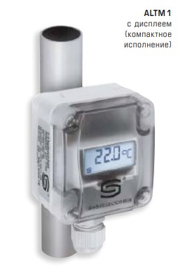 Датчик температуры накладной / измеритель­ный преобразо­ватель для труб S+S REGELTECHNIK THERMASGARD ALTM1-U Датчики давления #2