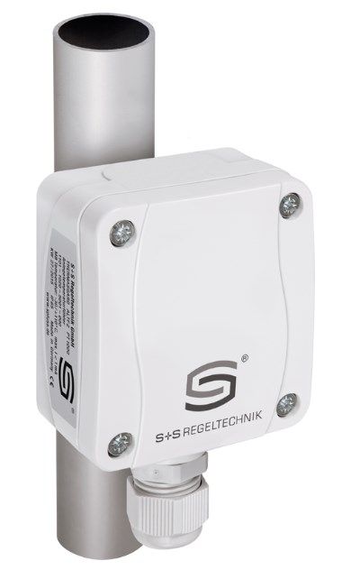Датчик температуры накладной / измеритель­ный преобразо­ватель для труб S+S REGELTECHNIK THERMASGARD ALTM1-U LCD Датчики давления #1