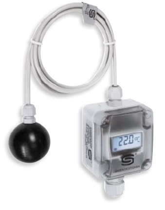 Преобразователь температуры для помещений маятниковый измерительный шаровой S+S REGELTECHNIK THERMASGARD RPTM2-I LCD Термометры #2