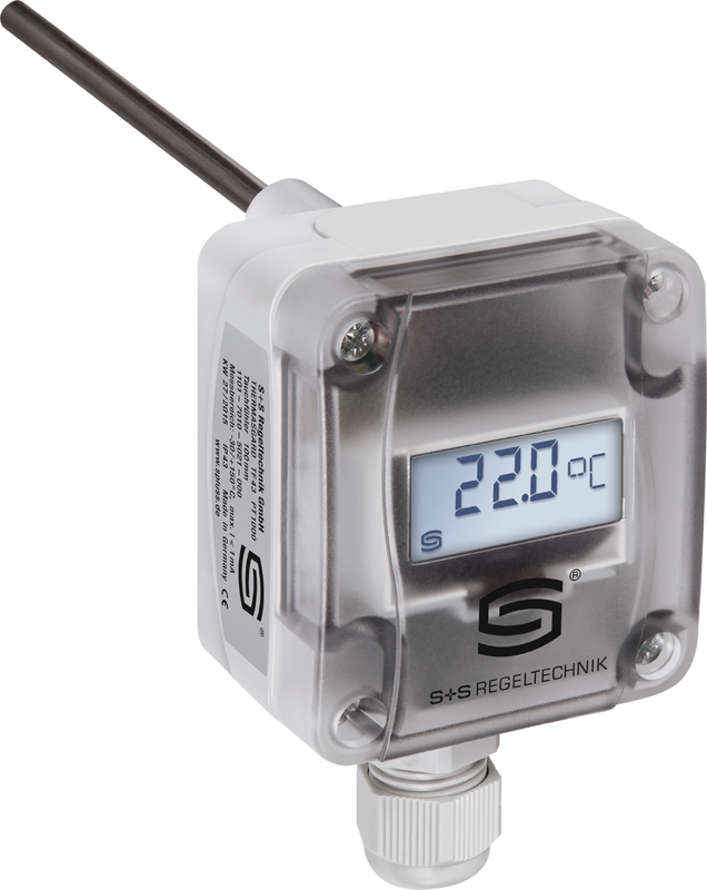Преобразователь температуры измерительный S+S REGELTECHNIK THERMASGARD TM65-I 100MM LCD Термометры #2