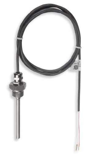 Датчик температуры втулочный / кабельный с пассивным выходом S+S REGELTECHNIK THERMASGARD HTF50 PT100 силикон 1,5M Термометры #3
