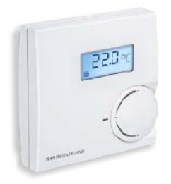 Датчик температу­ры для помещений, с элементом управления S+S REGELTECHNIK THERMASGARD RTF NI1000 P D4 Термометры #5