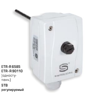 Терморегулятор механический ввинчиваемый S+S REGELTECHNIK THERMASREG ETR-060 U MS/100 Терморегуляторы #3