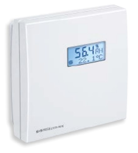 Датчик влажности и температуры для помещений S+S REGELTECHNIK HYGRASGARD RFTF-I LCD Термометры #5