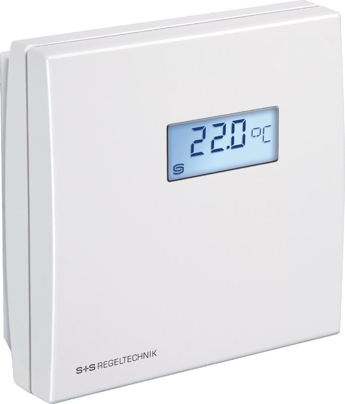Датчик влажности и температуры для помещений S+S REGELTECHNIK HYGRASGARD RFTF-MODBUS P 5L Термометры