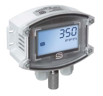 Датчик мультифункциональный для открытой установки S+S REGELTECHNIK AERASGARD AFTM-LQ-CO2-MODBUS LCD Термометры #2