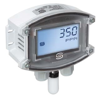 Датчик мультифункциональный для открытой установки S+S REGELTECHNIK AERASGARD AFTM-LQ-CO2-MODBUS LCD Термометры #6